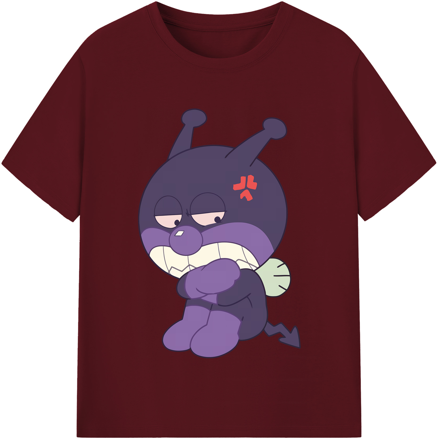 （画像用） アンパンマン Anpanman 綿100％半袖Tシャツ（フロントプリント）